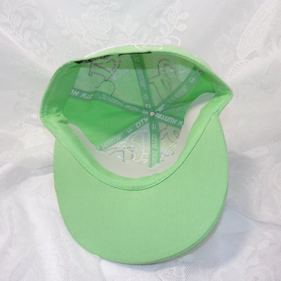 WASHINGTON DC City Hunter Embroidered CAP IS NEW WITH TAG- SIZE IS SMALL GREEN - Picture 8 of 8